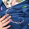 Natural Amethyst Hair Bands PW-WG3532A-02-1