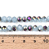 Electroplate Glass Beads Strands LS-EGLA-A034-J6mm-F04-4