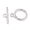 Rack Plating Brass Toggle Clasps KK-B036-12P-2