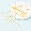 Brass Flat Head Pins HP5.0cmCY-G-5