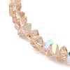 Transparent Glass Beads Strands EGLA-P061-04A-AB02-3