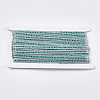 Satin Ribbon and Two Rows Rhinestone(Hot Melt Adhesive On The Back) OCOR-S114-01C-1