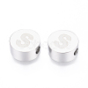 Tarnish Resistant 304 Stainless Steel Beads STAS-I126-02P-S-1