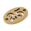 304 Stainless Steel Flat Round Connector Charms X-STAS-L279-021G-2
