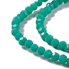 Faceted(32 Facets) Glass Beads Strands EGLA-J042-36A-M-3