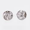 Brass Spacer Beads KK-G312-01P-3mm-P-2
