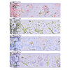 4Pcs 4 Colors PET Decorative Stickers DIY-PH0032-40-1