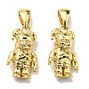 Rack Plating Brass links KK-D023-16G-2