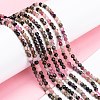 Natural Tourmaline Beads Strands G-F460-51-4