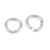 Brass Twister Clasp KK-Z146-04P-01-2