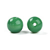 Opaque Solid Color Glass Beads GLAA-N007-8mm-A10-2