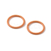 100Pcs Baking Paint Zinc Alloy Open Jump Rings FIND-WH0032-85B-15-2