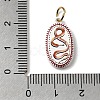 Printing 304 Stainless Steel Pendants STAS-K304-09B-G-3