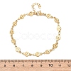 304 Stainless Steel Chain Bracelets BJEW-P376-04G-5