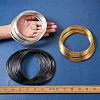 300 Circles 3 Colors Carbon Steel Memory Wire TWIR-FW0001-02-4