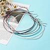 Cowhide Leather Choker Necklaces NJEW-JN03598-02-2