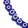 Handmade Evil Eye Lampwork Beads Strands LAMP-G166-02E-3