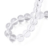 Transparent Glass Beads Strands GLAA-T032-T6mm-13-4