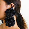 Valentine's Day Cloth Dangle Stud Earrings WG16D30-02-1