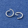 Brass Open Jump Rings KK-G604-08S-19-2