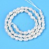 Natural Cultured Freshwater Pearl Beads Strands PEAR-T006-08-3