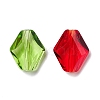 50Pcs Faceted Transparent K9 Glass Beads GLAA-D003-02-2