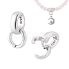 2Pcs 925 Sterling Silver Twister Clasps FIND-PH0026-17A-P-1