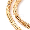 Electroplated Synthetic Non-magnetic Hematite Beads Strands X-G-G849-07A-LG-4