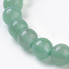 Natural Green Aventurine Beads Strands G-G099-6mm-17-3