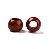 Natural Red Jasper European Beads G-T092-10mm-25-2