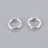 304 Stainless Steel Open Jump Rings X-STAS-E464-09B-S-1