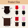 24Pcs 8 Styles Gourd & Rectangle Velvet Drawstring Packing Bags TP-TA0001-07A-4