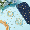 Brass Cabochons KK-OC0001-38B-5