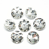 Pointed Back Glass Rhinestone Cabochons RGLA-T029-14mm-01-1