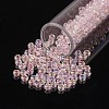 FGB 8/0 Grade A Round Glass Seed Beads SEED-N002-E-307-1