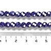 Electroplate Opaque Glass Beads Strands LS-EGLA-A035-P6mm-A09-4