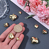10Pcs 5 Styles Brass Pendants KK-BBC0024-85-3
