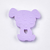 Food Grade Eco-Friendly Silicone Puppy Beads SIL-T052-07G-2