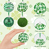 Saint Patrick's Day Theme Foam Ball Pendant Decorations AJEW-WH0317-93B-3