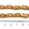 Electroplated Synthetic Non-magnetic Hematite Beads Strands G-F767-03B-4