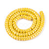 AB Color Plated Opaque Glass Beads Strands GLAA-T026-3x6mm-P13-2