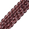 Transparent Glass Beads Strands LS-GLAA-N071-01A-A19-1
