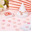 200Pcs Acrylic Bead Caps OACR-SC0001-83C-4