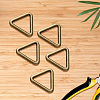 20Pcs Triangle Alloy Linking Rings FIND-CY0001-17AB-3