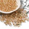 Transparent Colours Glass Round Beads SEED-F006-04A-02-1