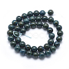 Dyed Natural Gemstone Beads Strands G-F556-6mm-2