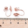 304 Stainless Steel Ear Cuff Findings STAS-H216-02RG-3