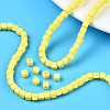 Handmade Polymer Clay Beads Strands X-CLAY-N008-061-07-7