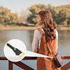 Imitation Leather & Alloy Undamaged Adjustable Bag Roller Buckles FIND-WH0126-162-5