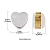 12Pcs 2 Colors Silicone Belt Earring Backs SIL-YW0001-16-3